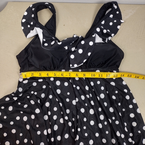 Polka Dot Swimsuit Coverup - Picture 8 of 12
